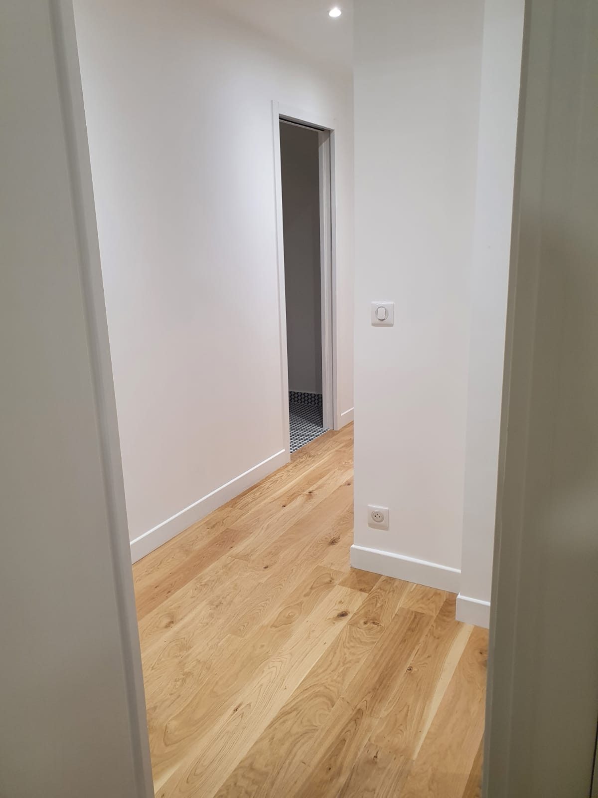 Après : chambre rénovée - rénovation complète appartement Paris 12 rue Lasson