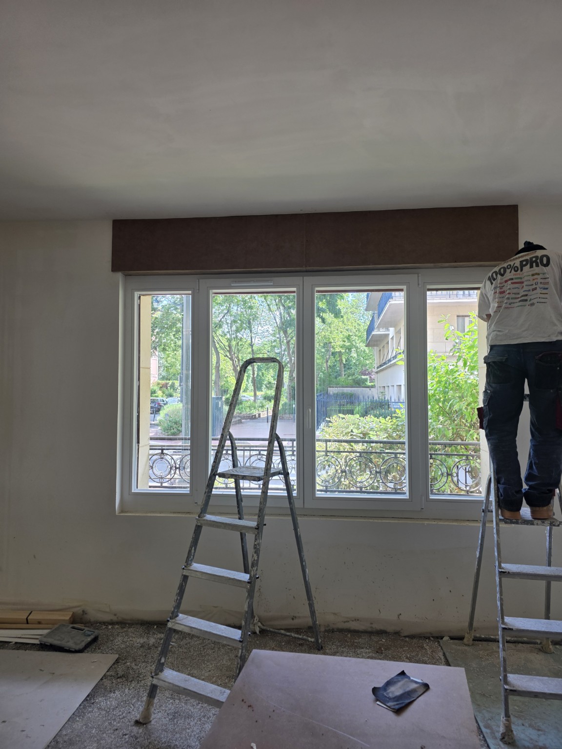 Menuiseries et fenêtres - photo chantier