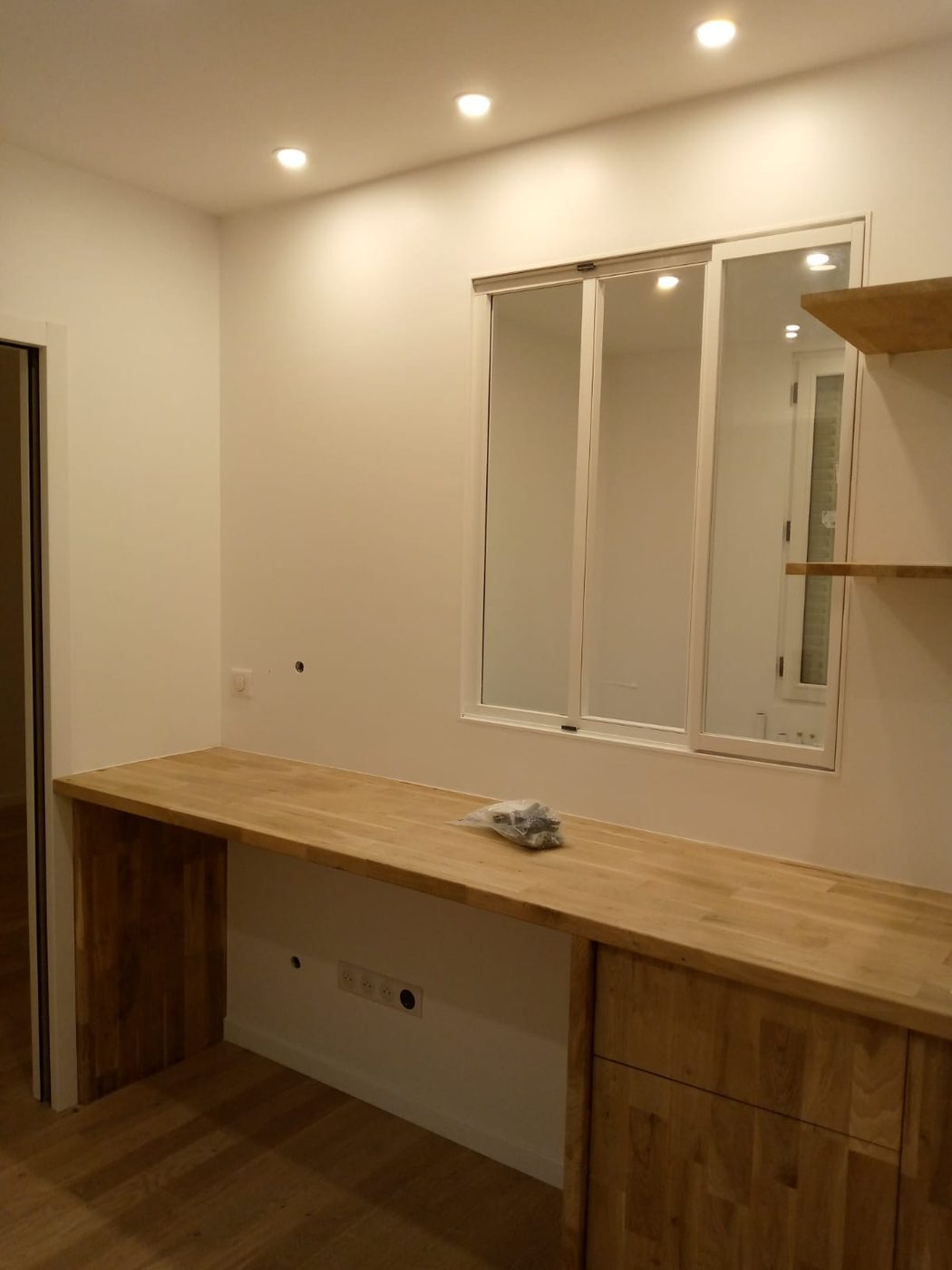salle d’eau rénovée - rénovation appartement Paris 12